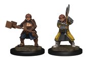 CRITICAL ROLE UNPAINTED MINI DWARF EMPIRE FIGHTER FEMALE (AP