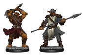 CRITICAL ROLE UNPAINTED MINI BUGBEAR FIGHTER MALE (APR218702