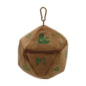 D20 PLUSH DICE BAG GREEN & COPPER DICE BAG (APR218913)