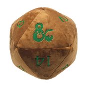 D20 JUMBO PLUSH DICE BAG GREEN & COPPER (APR218912)