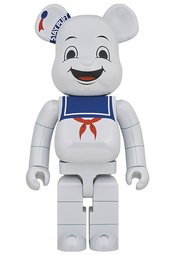 STAY PUFT MARSHMALLOW MAN WHITE CHROME 1000% BEA