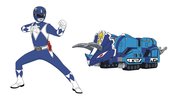 POWER RANGERS BLUE RANGER X TRICERATOPS ZORD PIN SET (APR219
