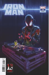 IRON MAN #12 RAHZZAH MILES MORALES 10TH ANNIV VAR