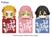 DEMON SLAYER KIMETSU HIKKAKE HASHIRA 3PC PVC FIG SET (APR219