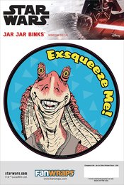 SW JAR JAR BINKS WINDOW DECAL (APR219526)