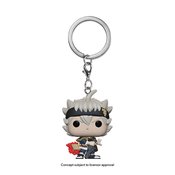 POCKET POP BLACK CLOVER ASTA KEYCHAIN