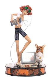 COWBOY BEBOP ED & EIN 1/4 SCALE RESIN STATUE (Net)