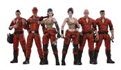 JOY TOY MECH MAINTENANCE TEAM B 1/18 FIGURE 6PK