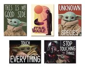 STAR WARS MANDALORIAN CHILD 18PC FLAT MAGNET ASST (MAY219069