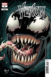 VENOM #1 NAUCK HEADSHOT VAR