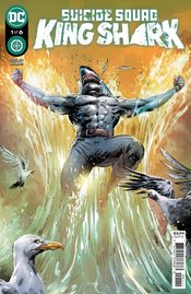 DF SUICIDE SQUAD KING SHARK #1 SEELEY SGN