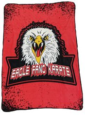 COBRA KAI EAGLE FANG LOGO FLEECE BLANKET