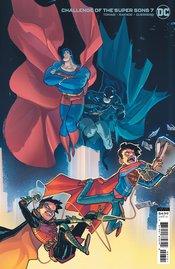 CHALLENGE OF SUPER SONS #7 (OF 7) CVR B ROSSMO CARD STOCK VA