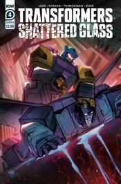 TRANSFORMERS SHATTERED GLASS #4 (OF 5) CVR B MCGUIRE-SMITH