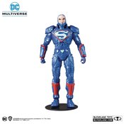 DC MULTIVERSE LEX LUTHER POWERSUIT BLUE 7IN SCALE AF CS (NET