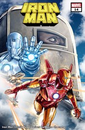 IRON MAN #14 CHECCHETTO INFINITY SAGA PHASE 1 VAR