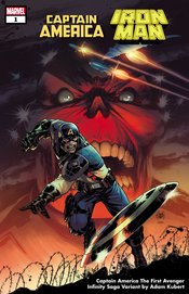 CAPTAIN AMERICA IRON MAN #1 (OF 5) CLARKE INFINITY SAGA VAR