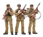 JOY TOY CHINESE PEOPLES VOLUNTEER ARMY (WINTER) 1/18 FIG 3PK