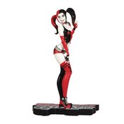 HARLEY QUINN RED WHITE & BLACK BY J SCOTT CAMPBELL STATUE (N