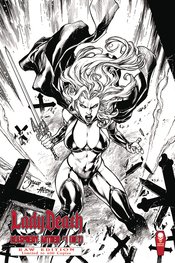 LADY DEATH BLASPHEMY ANTHEM #1 (OF 2) RAW ED (MR)
