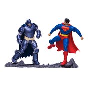 DC COLLECTOR DKR SUPERMAN V BATMAN 7IN SCALE AF 2PK (Net) (C