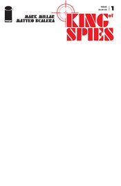 KING OF SPIES #1 (OF 4) CVR E BLANK CVR (MR)