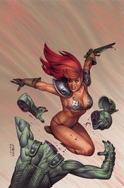 INVINCIBLE RED SONJA #7 CVR L LINSNER LTD VIRGIN