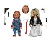BRIDE OF CHUCKY TIFFANY & CHUCKY 8IN CLOTHED AF 2PK