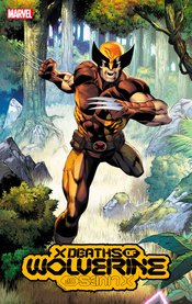 X DEATHS OF WOLVERINE #1 BAGLEY TRADING CARD VAR