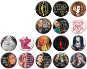 AMERICAN HORROR STORY SEASONS 5-9 144PC BUTTON ASST DIS (AUG