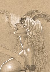 TAROT WITCH OF THE BLACK ROSE #132 DLX LITHO ED (MR)