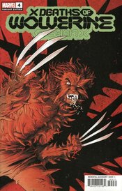 X DEATHS OF WOLVERINE #4 SHALVEY OMEGA SPOILER VAR