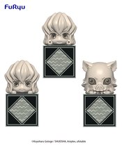 DEMON SLAYER KIMETSU HIKKAKE INOSUKE V1 PVC FIG 3PC SET