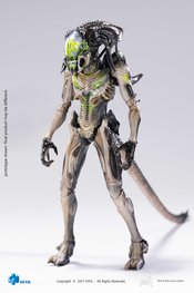 AVPR BATTLE DAMAGE PREDALIEN PX 1/18 SCALE FIGURE