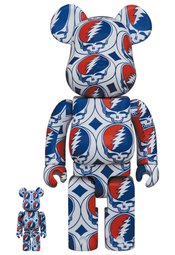 GRATEFUL DEAD STEAL YOUR FACE 100% & 400% BEA 2PK
