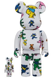 GRATEFUL DEAD DANCING BEAR 100% & 400% BEA 2PK
