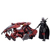 JOYTOY SALUK FLAME DRAGON CAVALRY CRIMSON 1/18 FIG