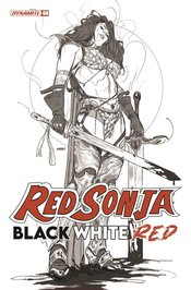 RED SONJA BLACK WHITE RED #8 CVR E 10 COPY INCV SWAY B&W
