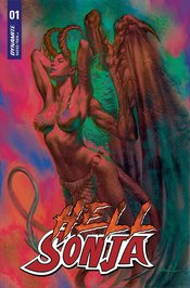 HELL SONJA #1 CVR U 15 COPY FOC INCV PARRILLO ULTRAVIOLET
