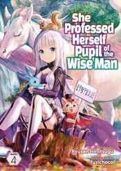 SHE PROFESSED HERSELF PUPIL OF WISE MAN LIGHT NOVEL VOL 04 (