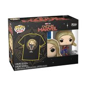POP & TEE CAPTAIN MARVEL VIN FIG T/S S