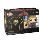 POP & TEE CAPTAIN MARVEL VIN FIG T/S M