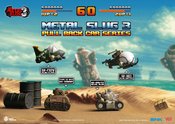METAL SLUG 3 PBC-011 PULL BACK CAR SET