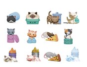 TRASH KITTIES 9PC BLIND BOX DS