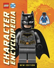 LEGO DC CHARACTER ENCYCLOPEDIA NEW ED WITH MINIFIGURE