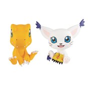 DIGIMON ADVENTURE LOOK UP SERIES TAILMON & AGUMON PVC SET (C