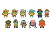 TMNT RETRO 3D FOAM BAG CLIP 24PC BMB DS