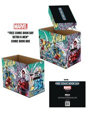 FCBD MARVEL X-MEN 5PK SHORT COMIC STORAGE BOX (Net)