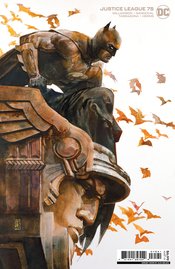 JUSTICE LEAGUE #75 CVR C MALEEV CARD STOCK VAR