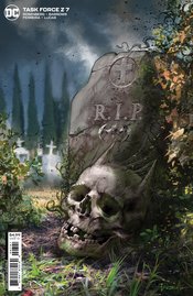 TASK FORCE Z #7 CVR B PARRILLO CARD STOCK VAR